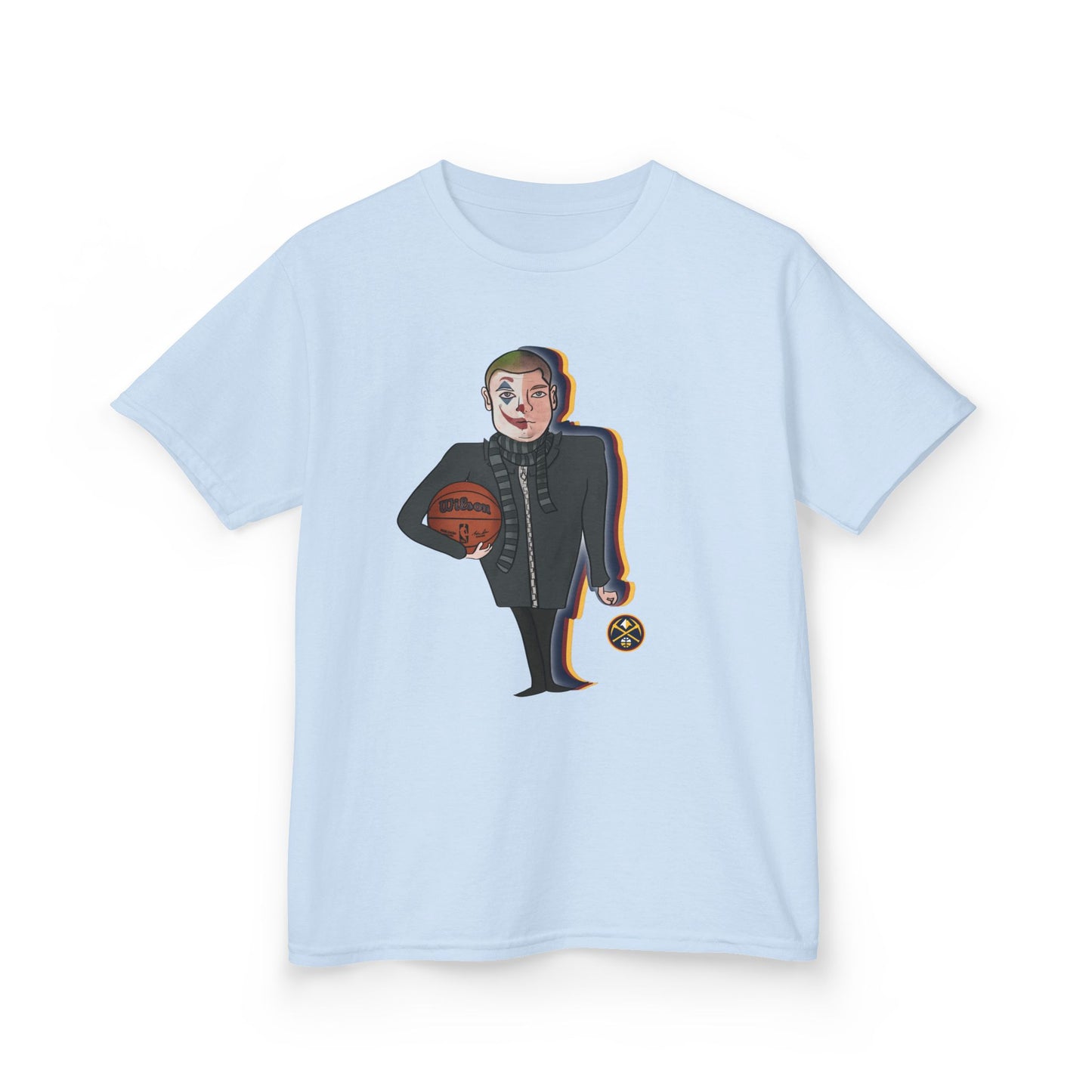 Cool Cartoon Basketball Kids Tee - Fun Sportswear for Young Athletes