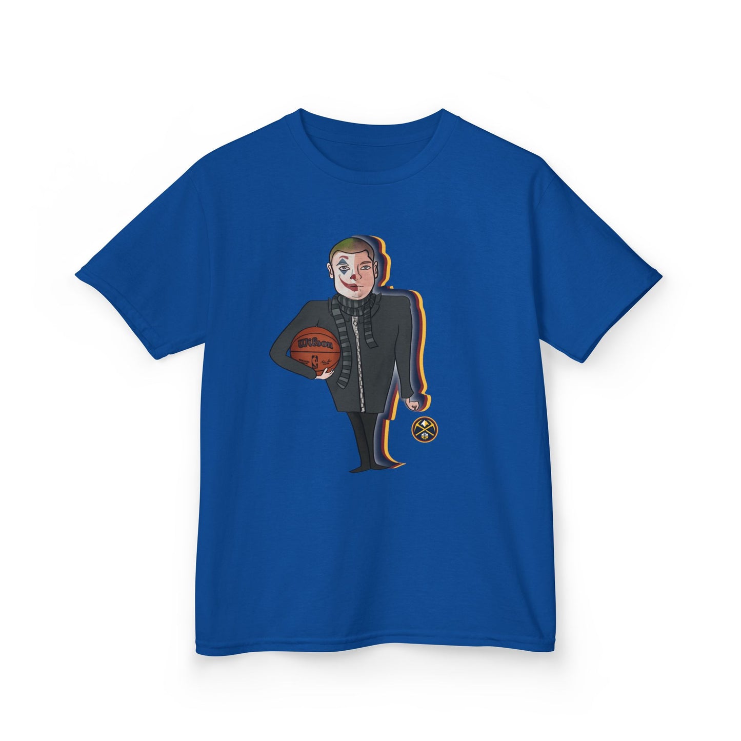 Cool Cartoon Basketball Kids Tee - Fun Sportswear for Young Athletes