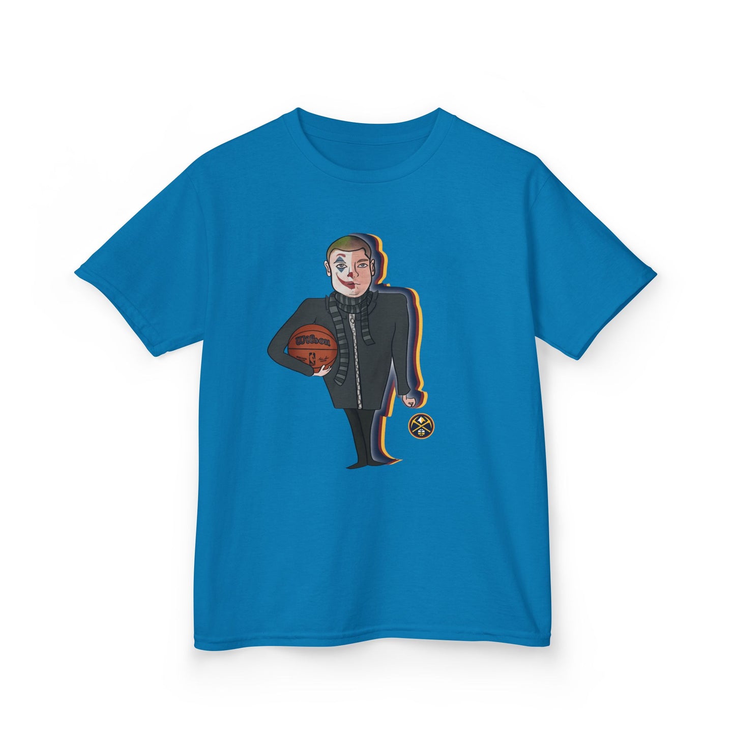 Cool Cartoon Basketball Kids Tee - Fun Sportswear for Young Athletes