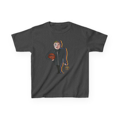 Cool Cartoon Basketball Kids Tee - Fun Sportswear for Young Athletes
