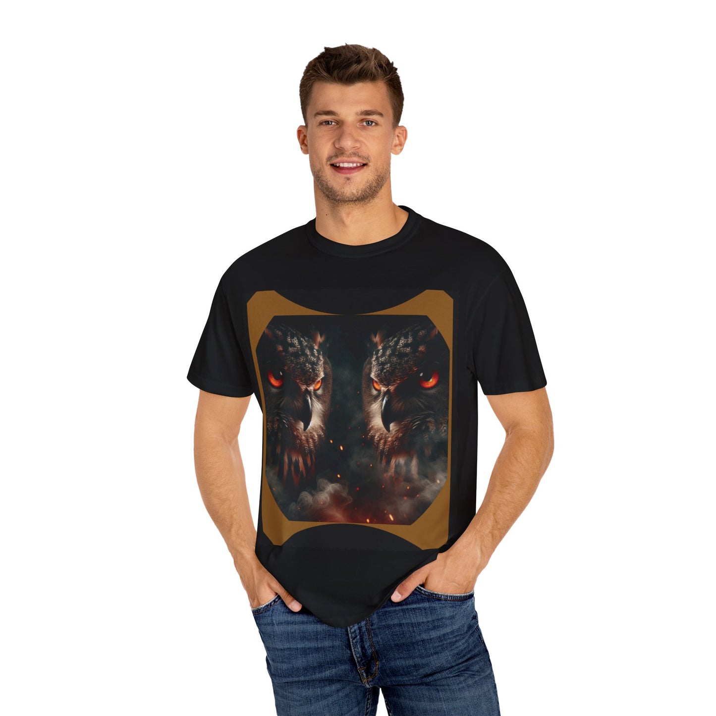 Mystical Owl T-Shirt by Fukuru