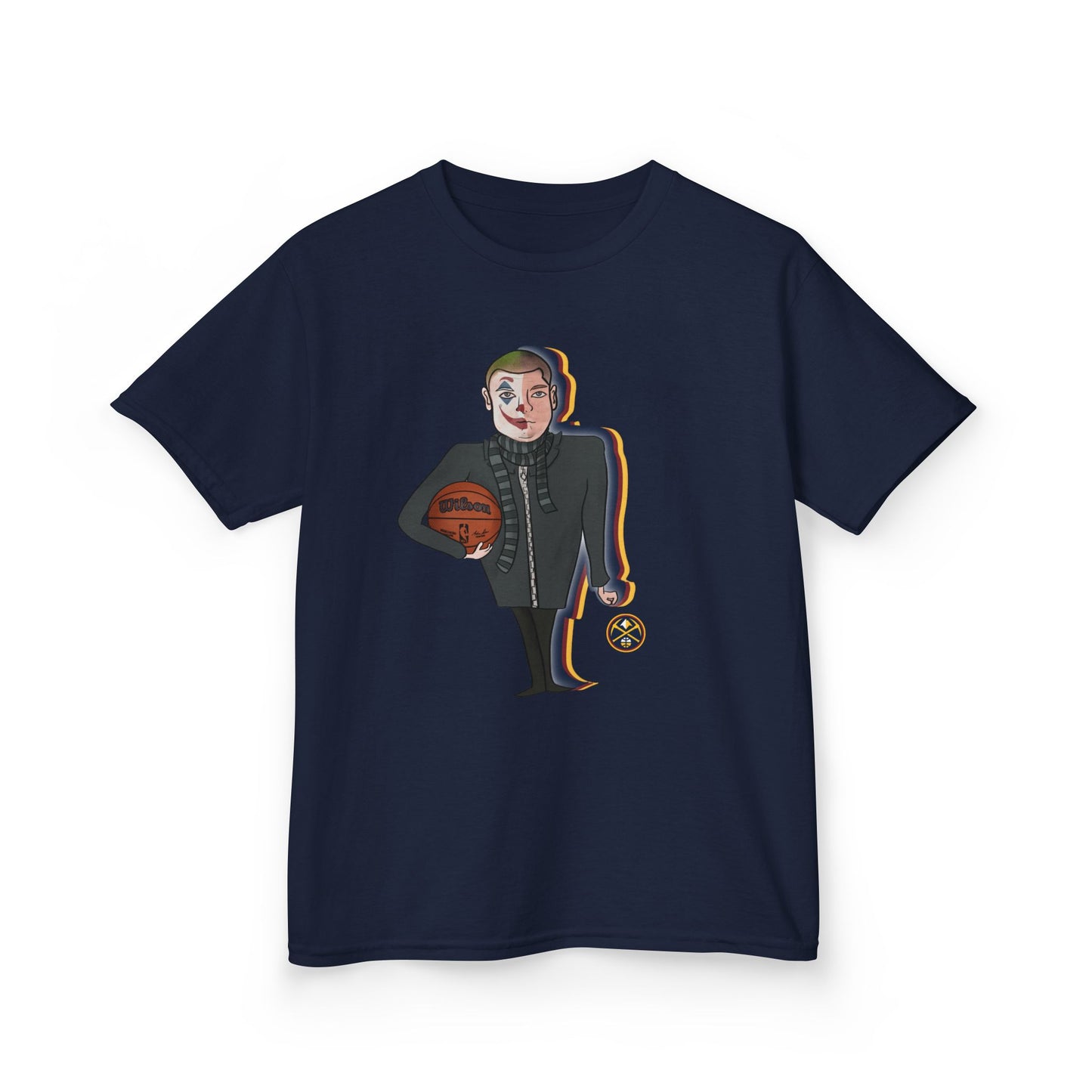 Cool Cartoon Basketball Kids Tee - Fun Sportswear for Young Athletes