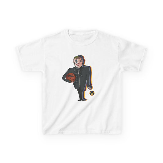 Cool Cartoon Basketball Kids Tee - Fun Sportswear for Young Athletes
